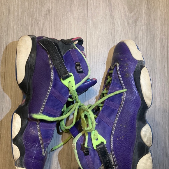 RARE fresh prince of bel air Jordan 6 rings.  Used but great for collectors. - Picture 3 of 4